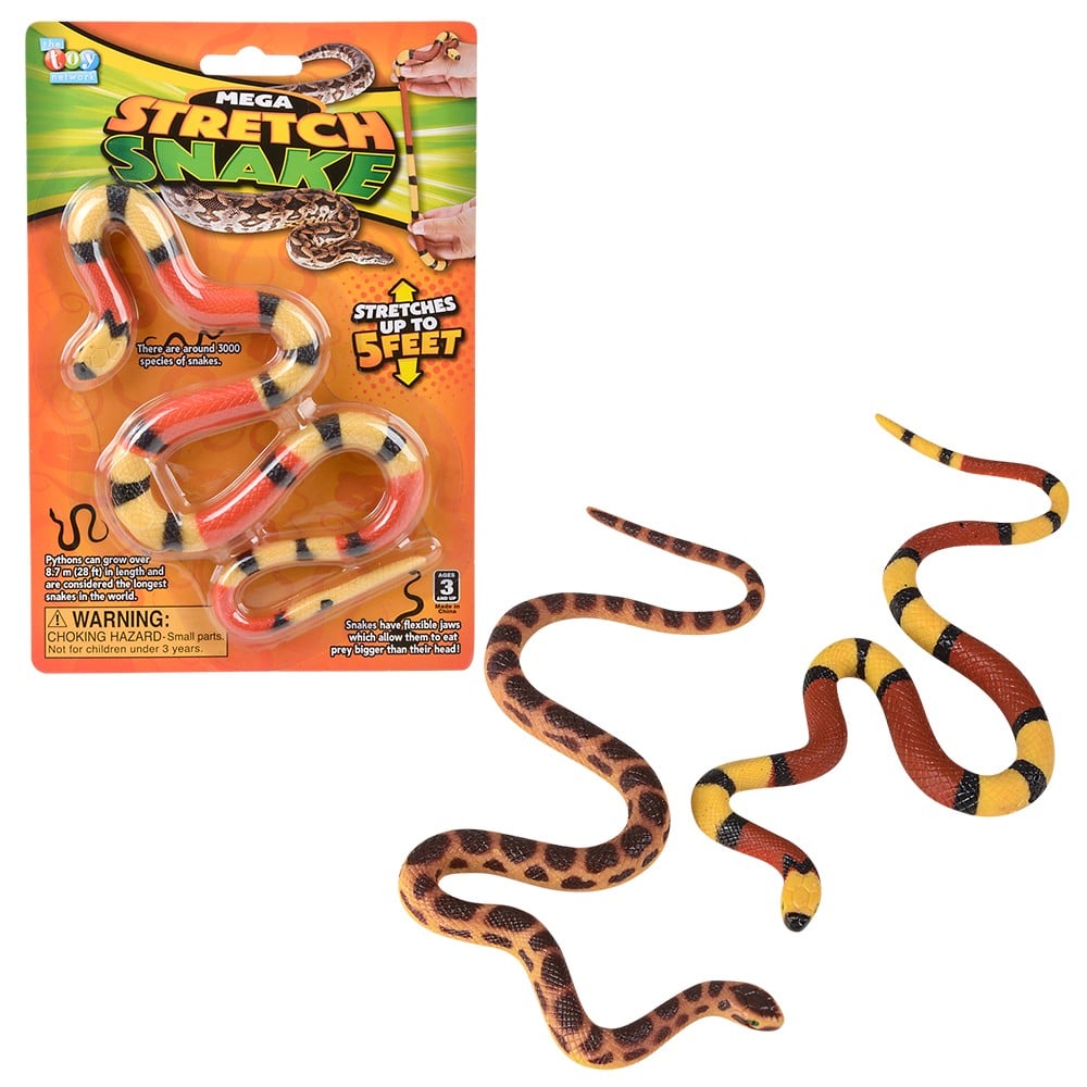 Stretch Snake Toy 22" Mega Stretch Snake