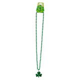 Shamrock Beaded Necklaces (1 DZ)