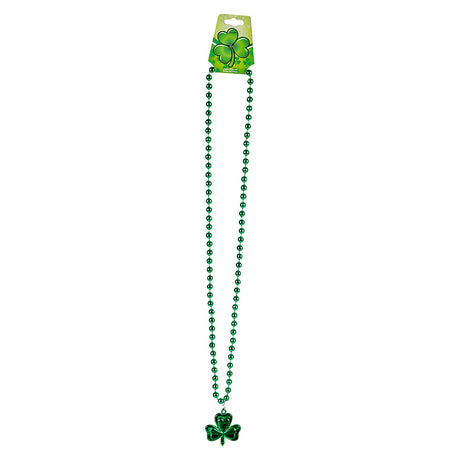 Shamrock Beaded Necklaces (1 DZ)
