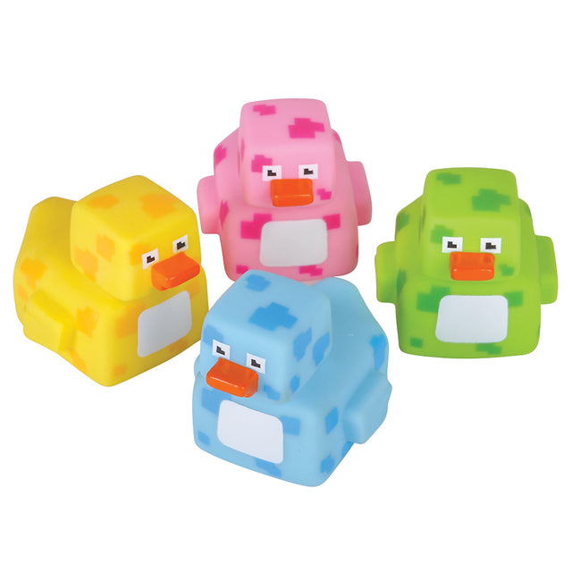 Pixelated Rubber Ducks (1 DZ)
