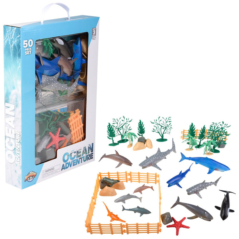 Aquatic Figure Set (50 PC Box Set)