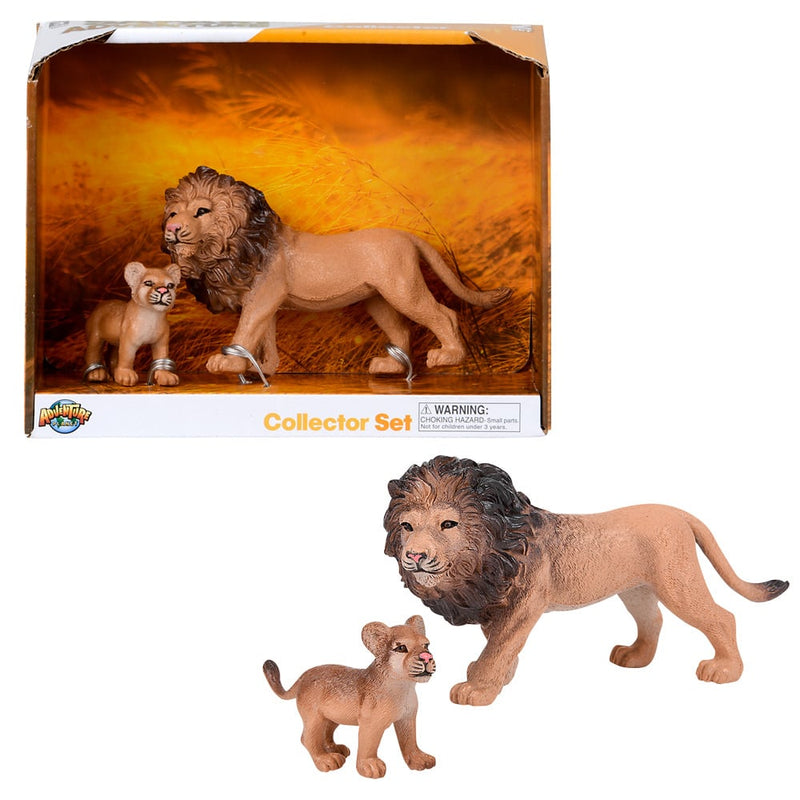 Lion Figure Set (2 PC)