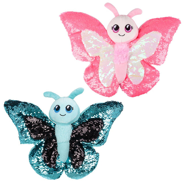 Sequin Butterfly Plush (1 PC)