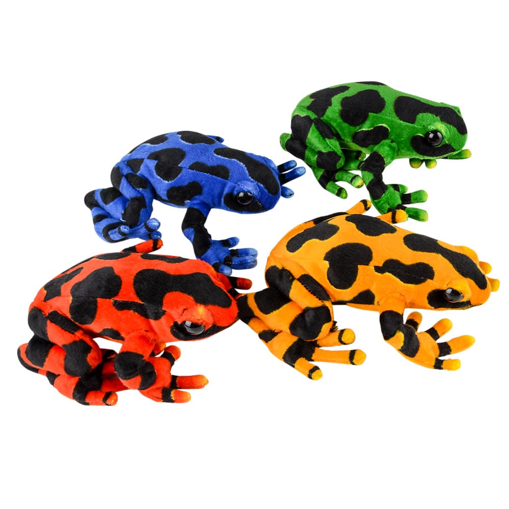 Poison Dart Frog Plush 8"