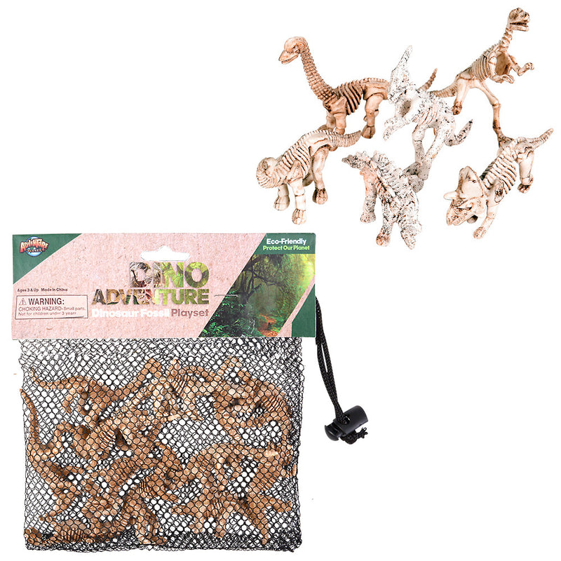 Dino Fossil Play Set (12 PC Bag)