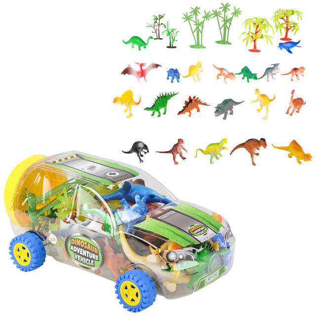 Dinosaur Clear Vehicle Toy (1 PC)