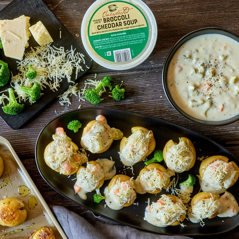 Unexpected Broccoli Cheddar Soup with Parmesan Twist