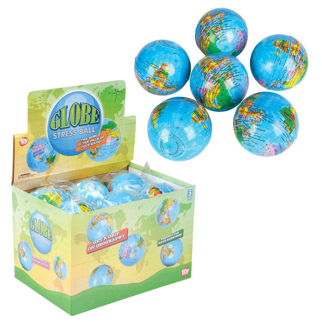 Globe Stress Ball (1 DZ)