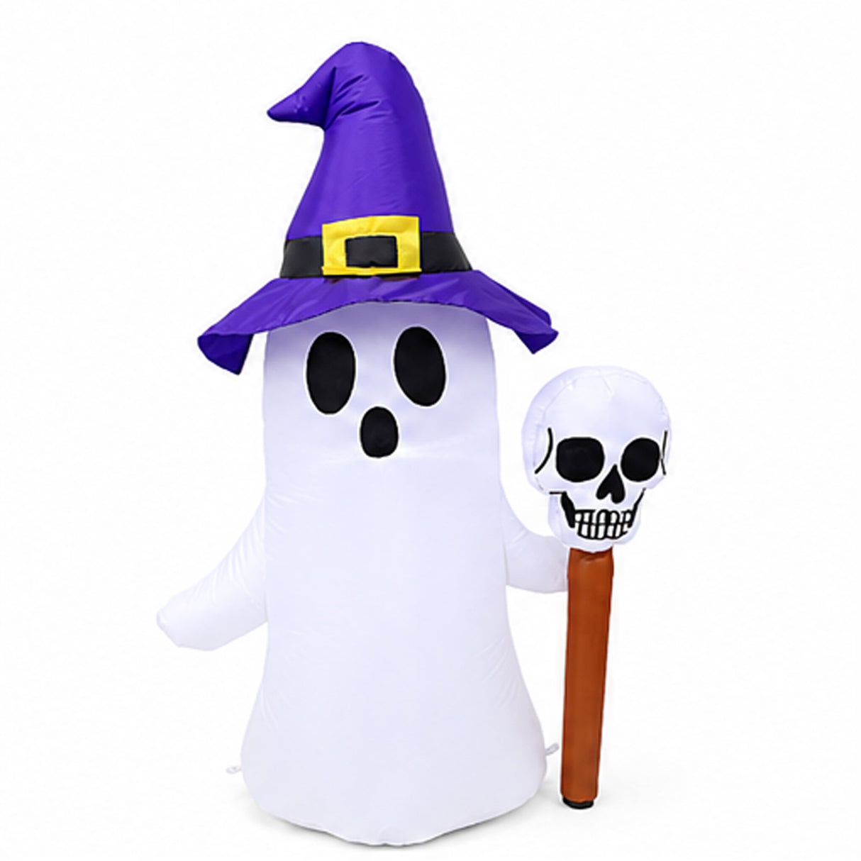 4FT White Ghost Halloween Inflatable Yard Decoration