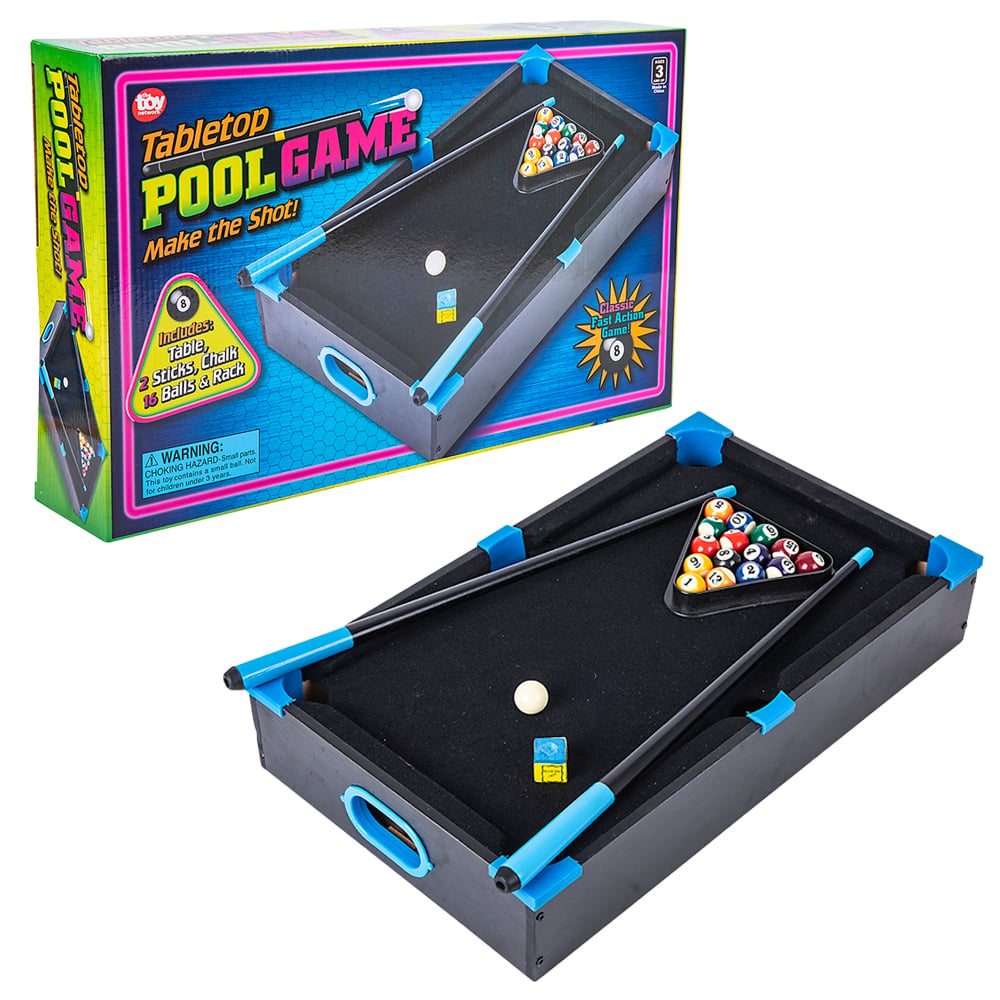 Tabletop Pool Game 20.5"x12.5"
