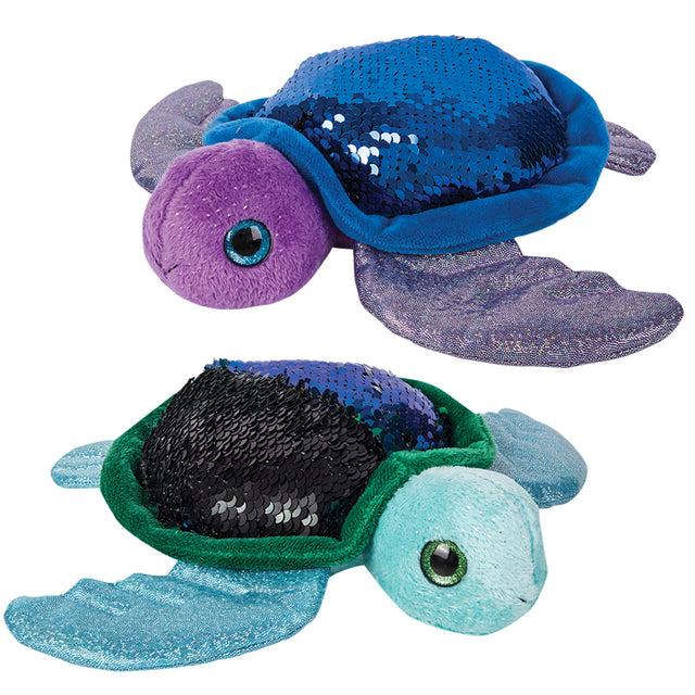 Sequinimals Turtle Plush with Sequins