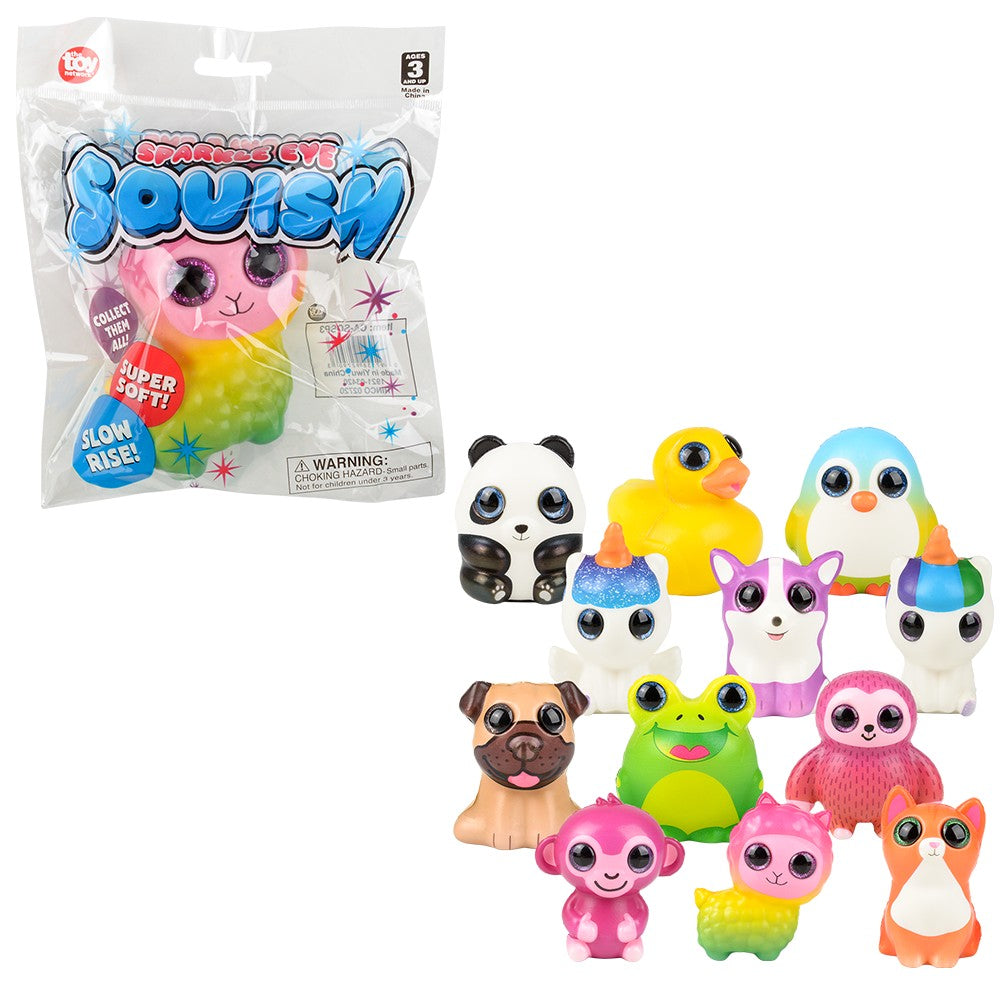 Mini Sparkle Eye Squish 3.5" (1 DZ)