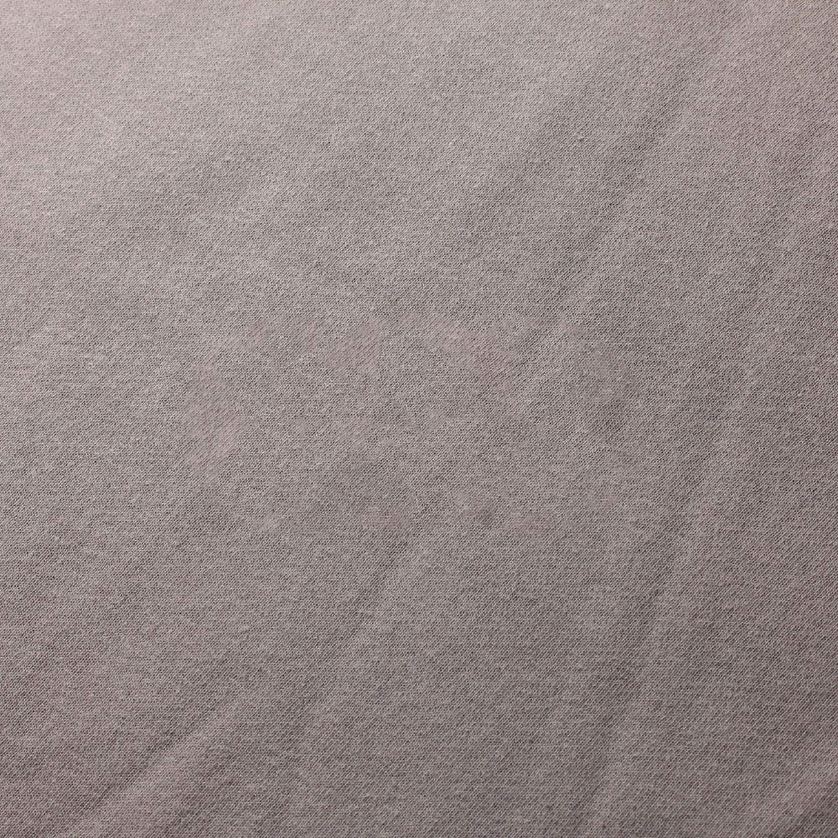 Fleece Solid Cotton Polyester Fabric - Gray Solid, 58-60" Width, 300 GSM (1 Yard)