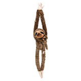 Hanging Sloth Plush 28"