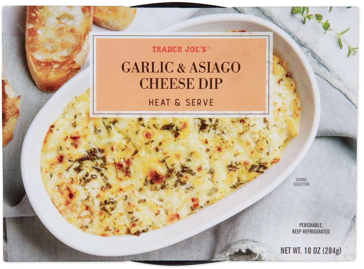 Garlic & Asiago Cheese Dip with Creamy Blend
