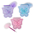 Butterfly Note Pad With Pen (1 DZ)