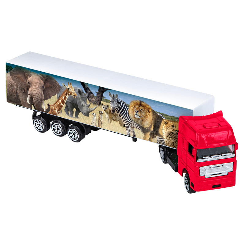 Safari Tractor Trailer Toy (1 PC)