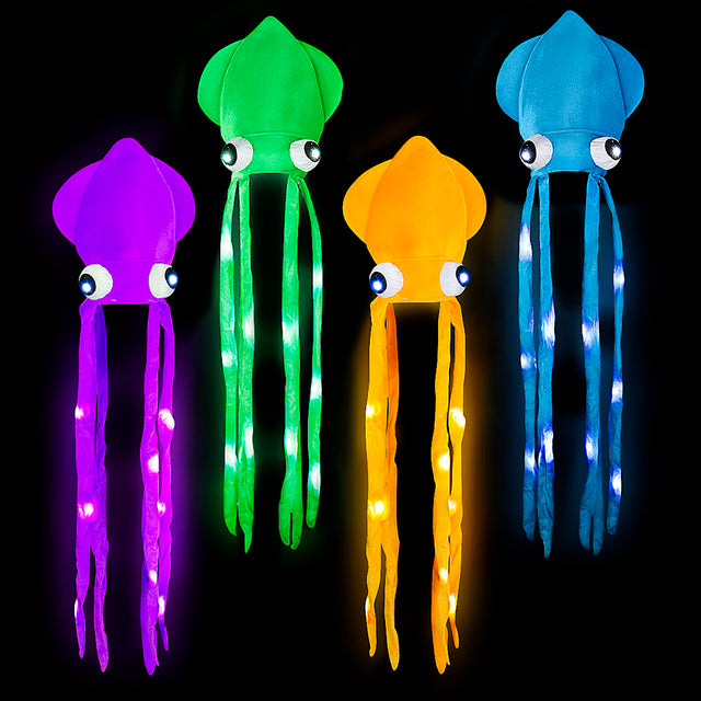 Light-Up Hat Giant Squid 56"