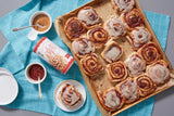 Organic Jumbo Cinnamon Rolls with Vanilla Icing