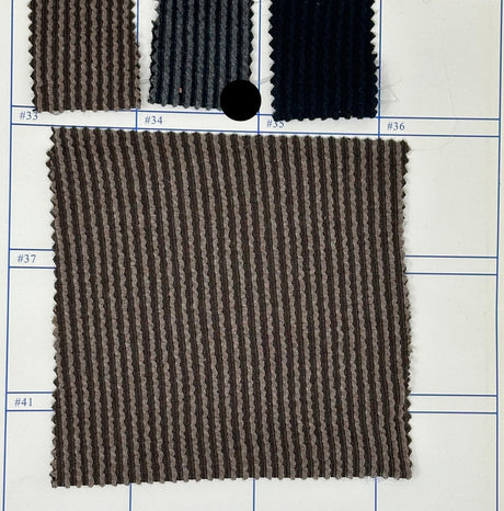 1 Yard Waved Urban Rib Knit Fabric Stretch Textured Polyester 60 Inch Width
