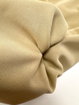 Beige Polyamide Elastane Knitted Fabric