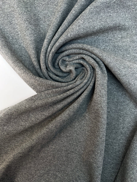 Cotton Rib Knit Melange Casualwear