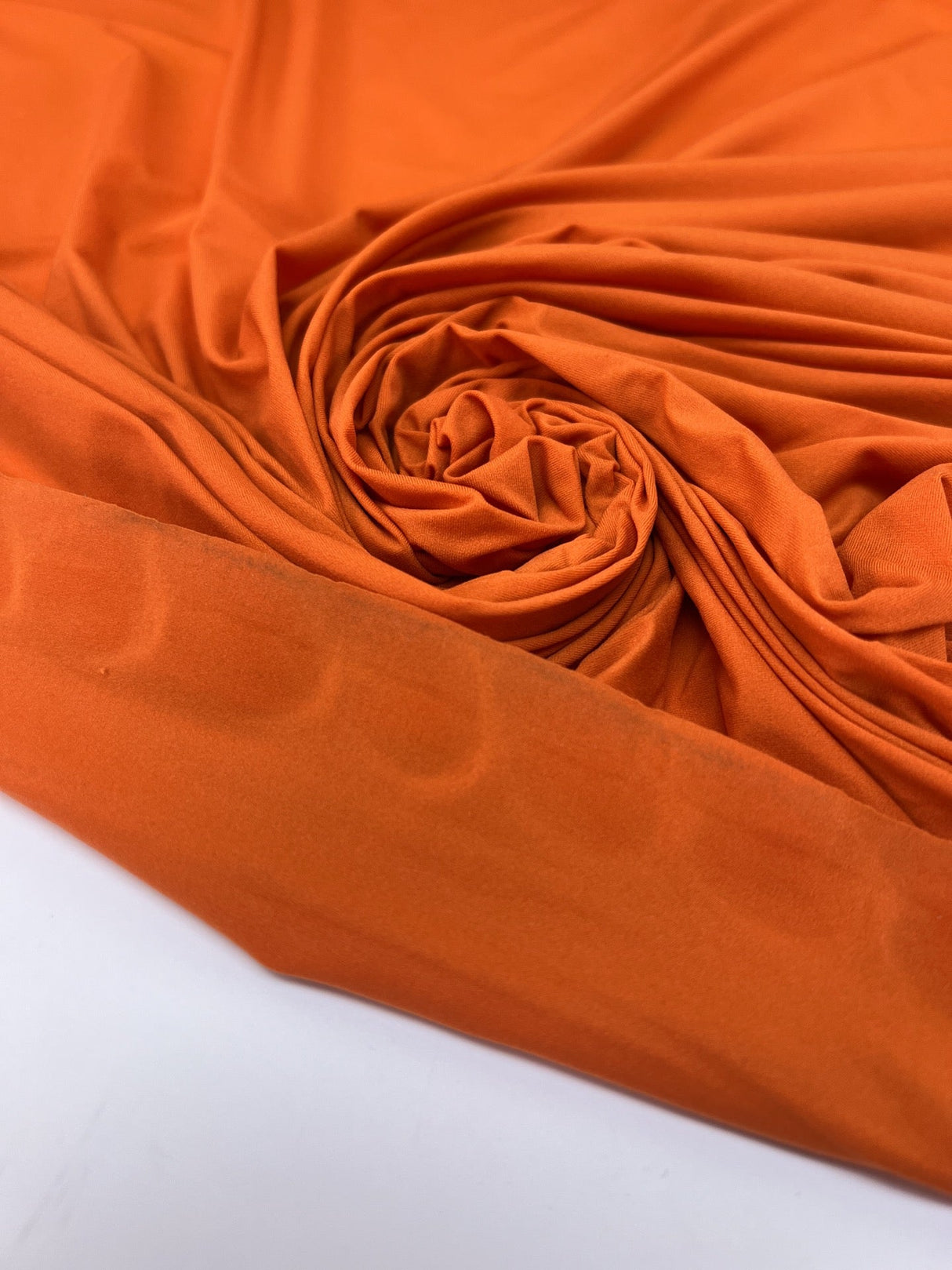 Orange Polyamide Elastane Knit