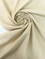 Stretch Knitted Beige Lurex Fabric