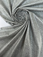 Cotton Knitted Fabric Melange Gray