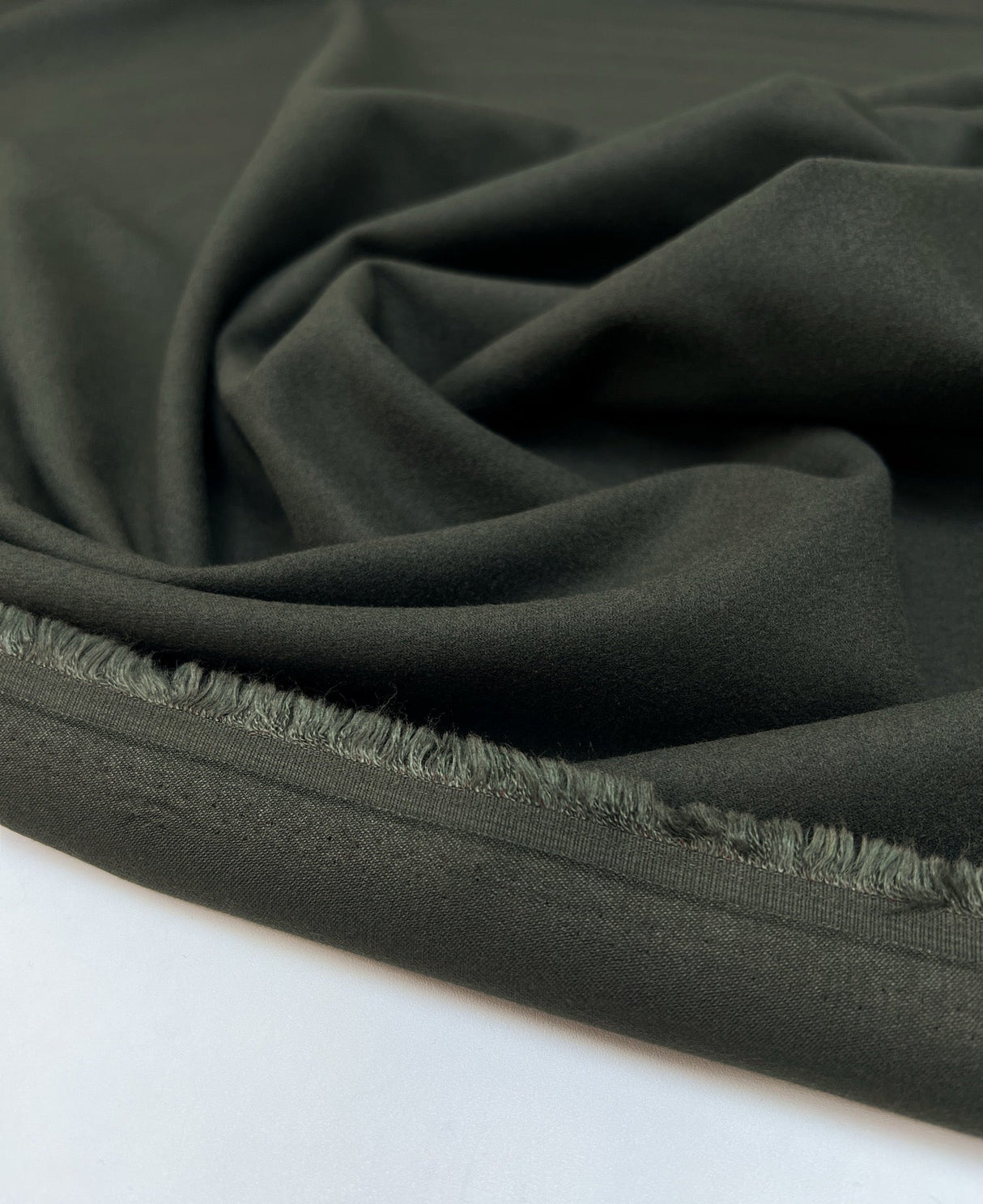 Italian Green Stretch Polyamide Suiting