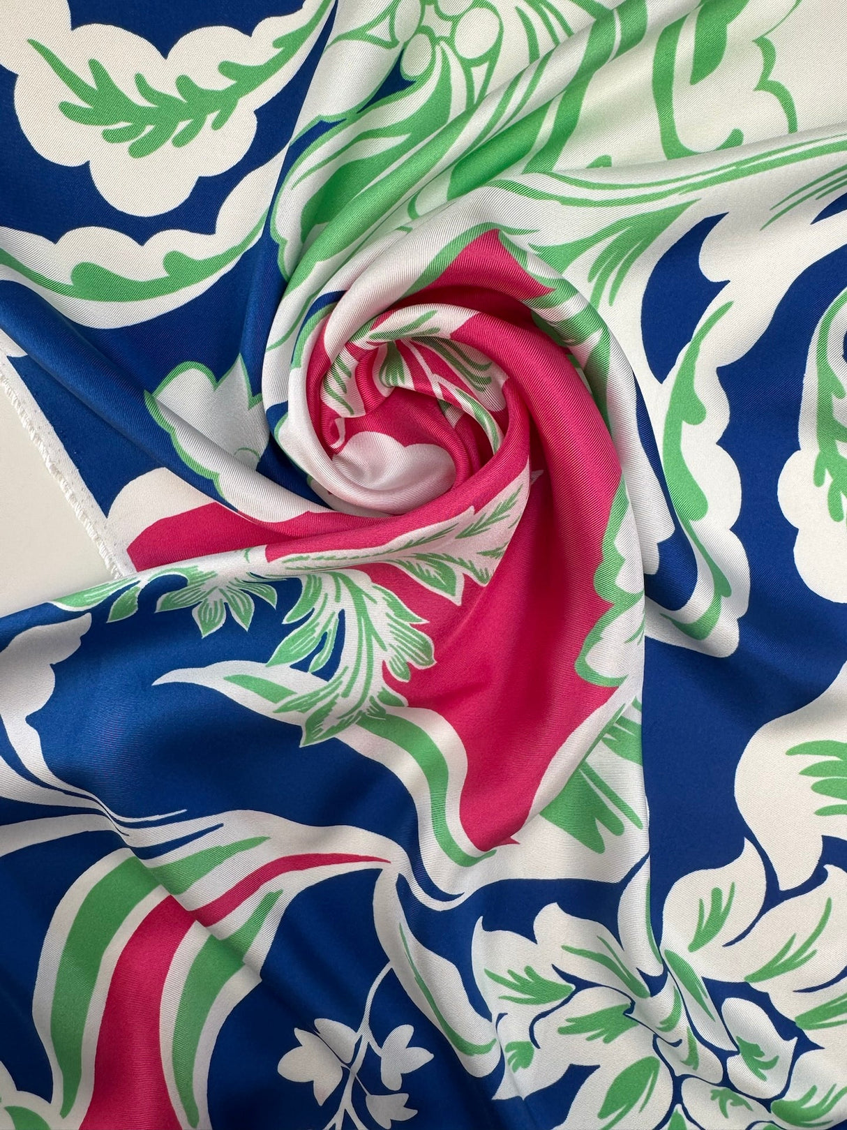 Silk Floral Twill