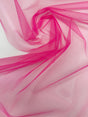 Pink Polyamide Mesh Fabric