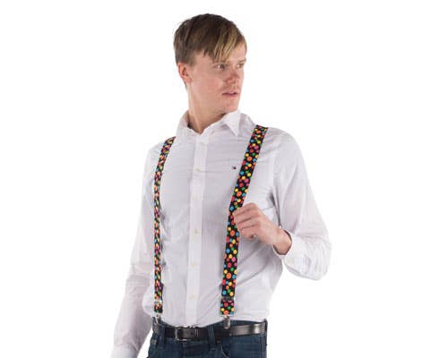 Polka Dot Suspenders