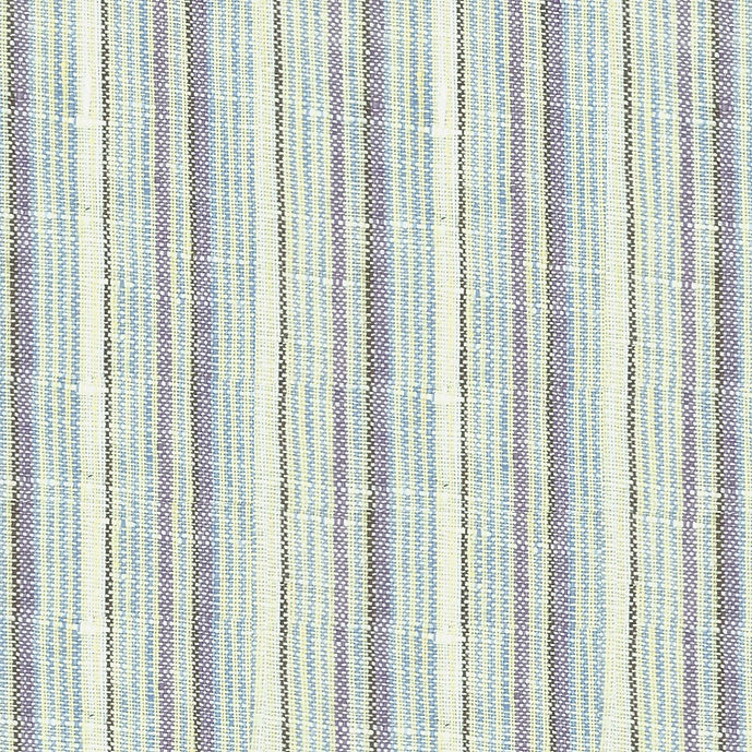 1 Yard Pure Linen Yarn Dyed Multi Tone Stripe Multicolor Fabric 58 Inch Width