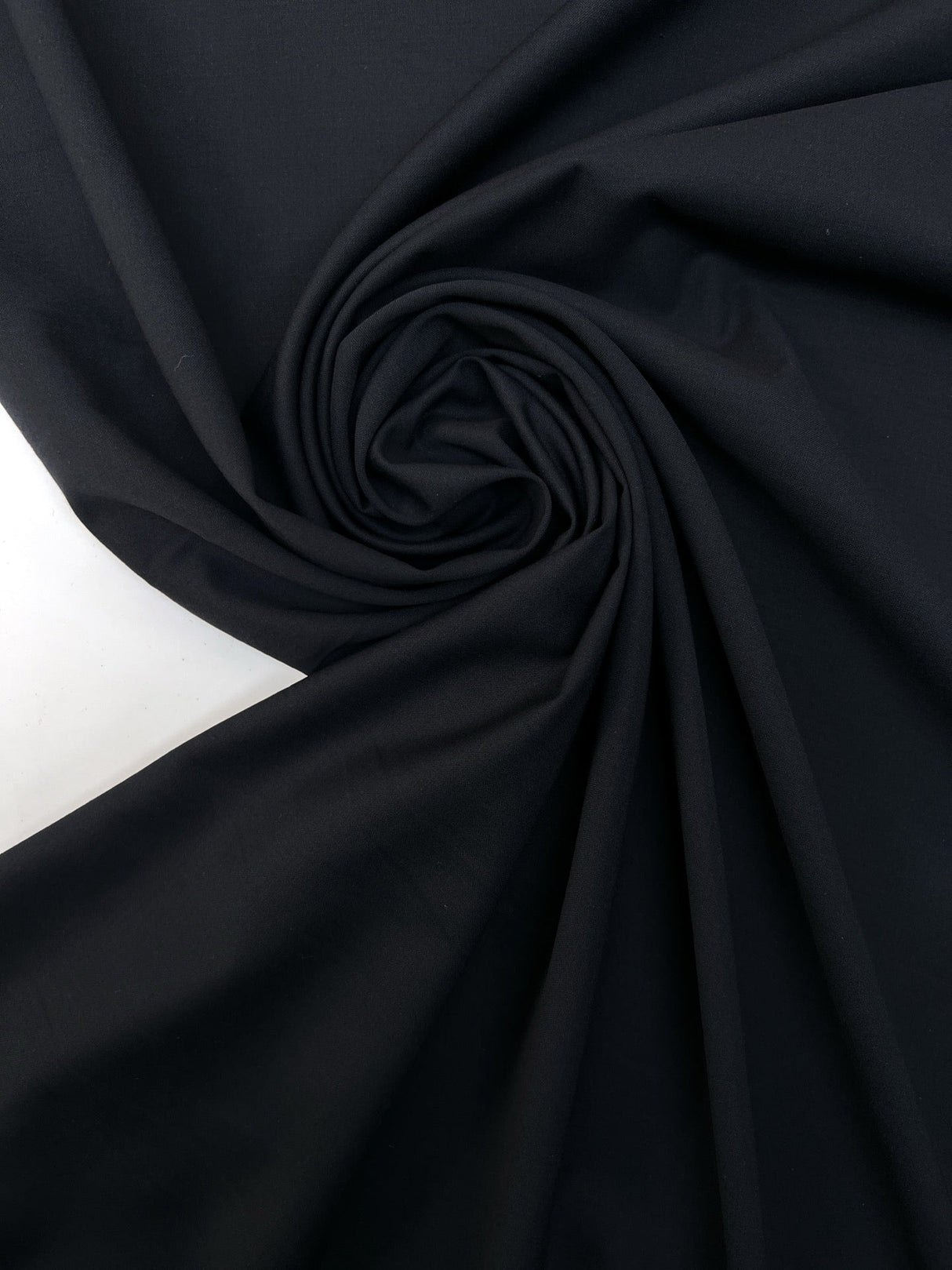 Blue Stretch Polyester Woven Fabric