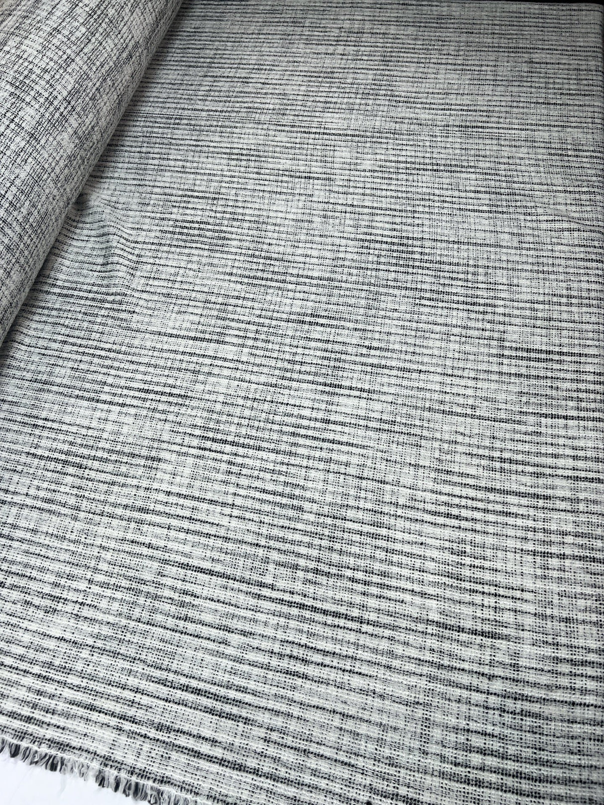 Wool Cotton Tweed