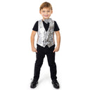 Sequined Vest & Bow Tie Costume