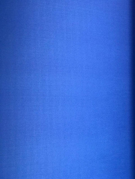 Italian Blue Cotton Viscose Elastane Fabric