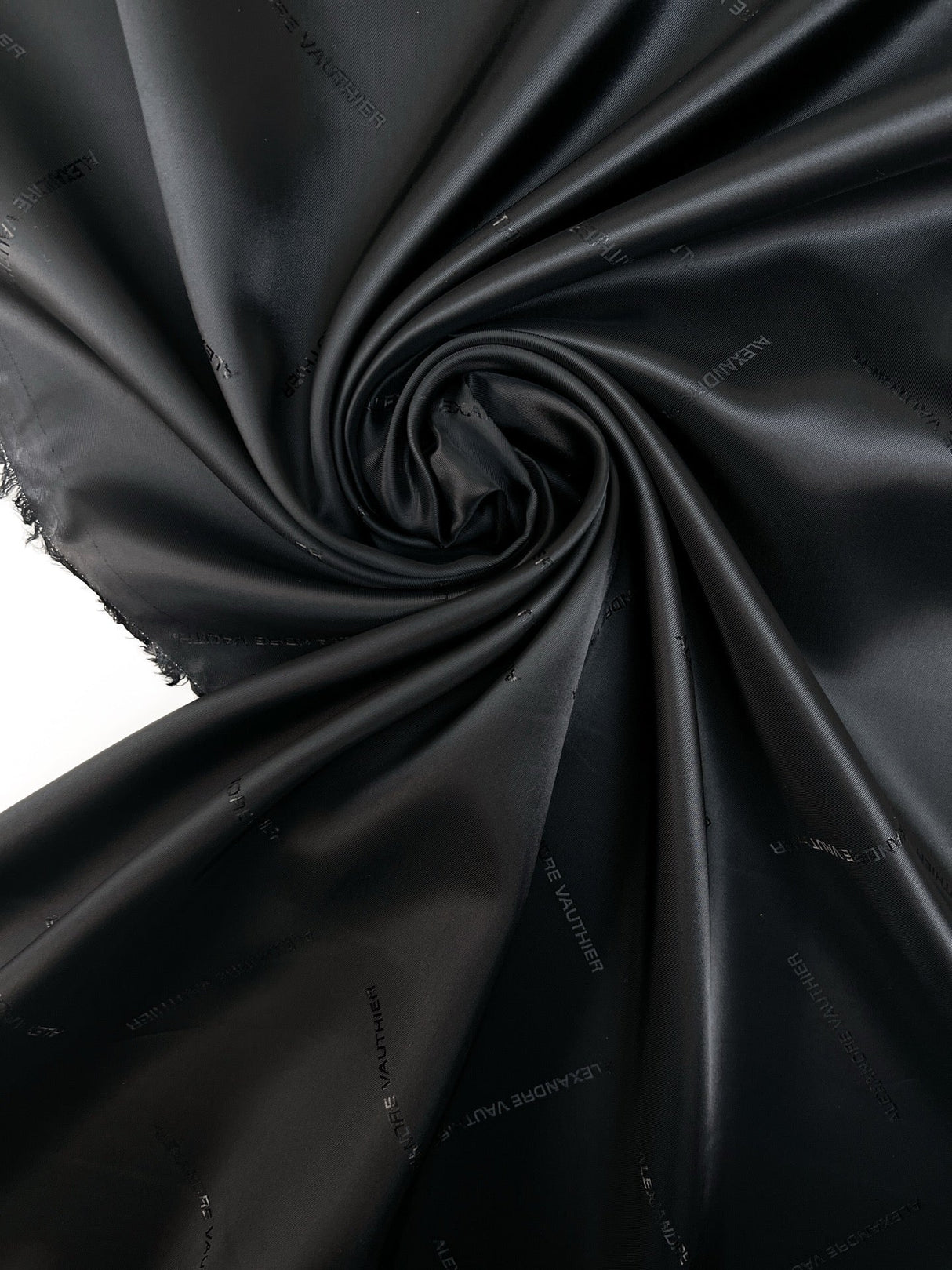 Black Viscose Twill Lining