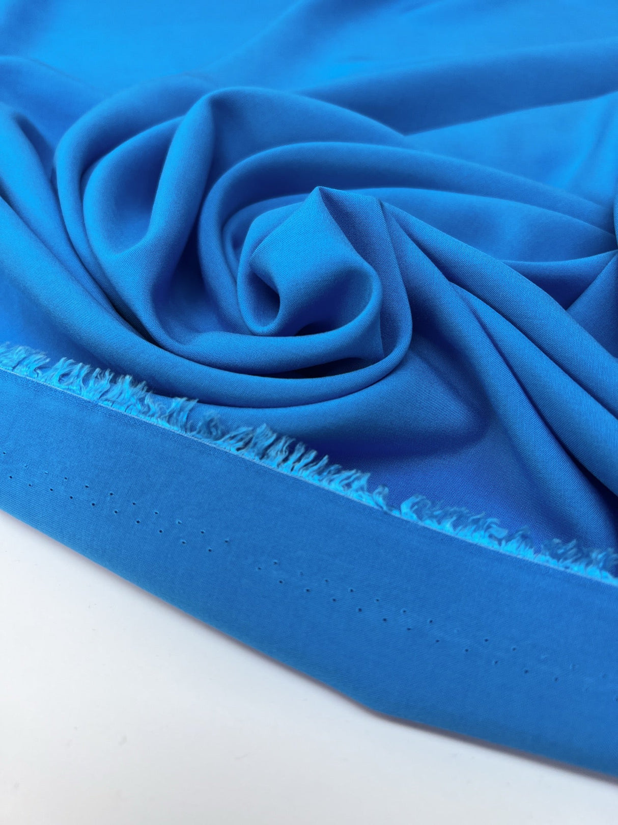 Blue Viscose Staple Fabric