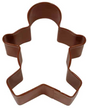 Cookie Cutter Gingerbread Boy 3.75" Brown