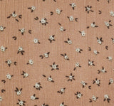 1D1614 Sandstone 100 Percent Rayon Fabric - Crinkle Texture, 50/52" Width (1 Yard)