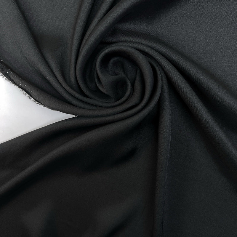 Polyamide Twill Black Melange