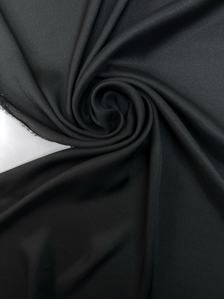 Polyamide Twill Black Melange