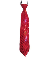 Red Tie with Flashing Lights