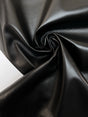 Black Leather Casualwear Fabric