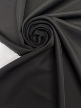 Wool Acetate Jacquard Suiting Fabric Black