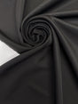 Wool Acetate Jacquard Suiting Fabric Black