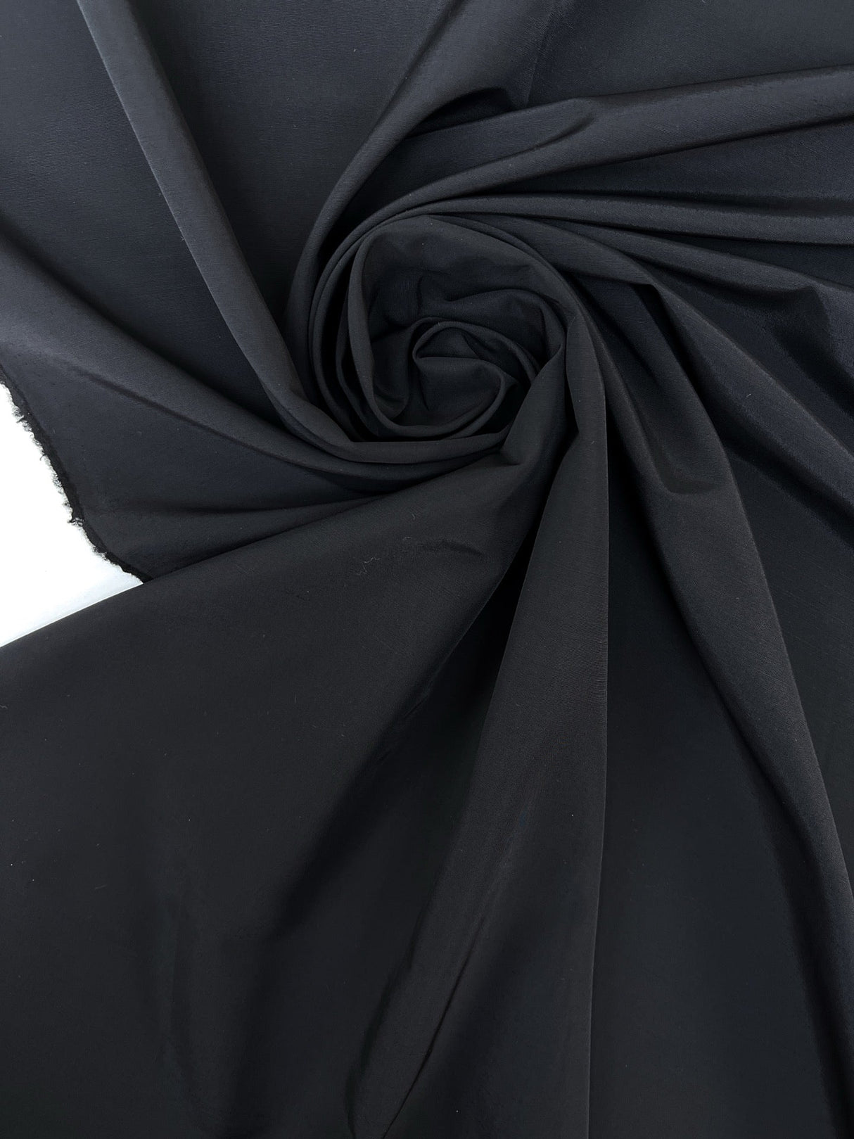 Black Wool Polyester Suit Fabric