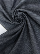 Cotton Viscose Twill Denim Blue